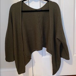 Brand Melville Green Knit Cardigan